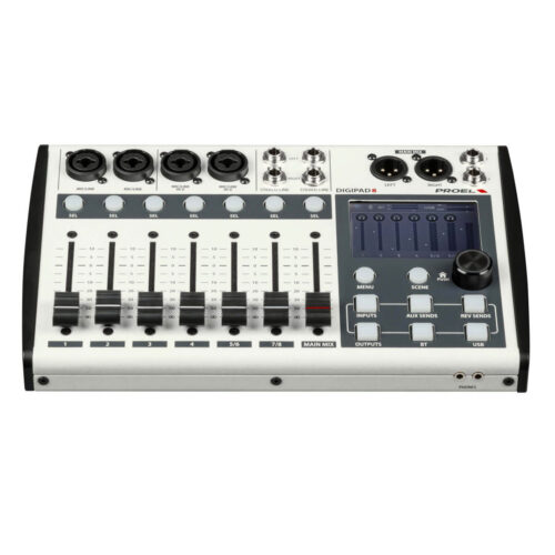 מיקסר 8 ערוצים דיגיטלי Proel DIGIPAD8