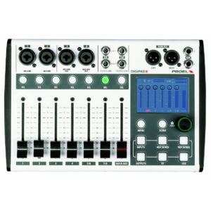 מיקסר דיגיטלי 8 ערוצים Proel DIGIPAD8
