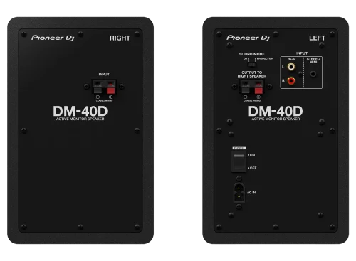 זוג מוניטורים DJ אקטיביים Pioneer DM-40D