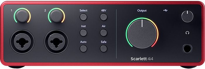 כרטיס קול Focusrite Scarlett 4i4 G4