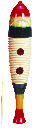 גווירו עץ עם מקל תואם Rockville   GC-42B