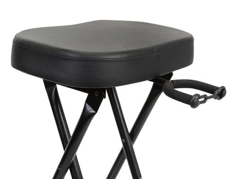 כסא לגיטריסט עם סטנד לגיטרה GATOR GFW-GTRSTOOL