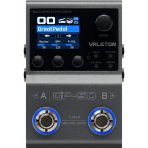 מולטי אפקט ומדמה מגברים לגיטרה Valeton GP-50