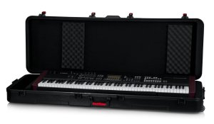 ארגז קשיח לאורגן עם גלגלים GATOR GTSA-KEY88   149.86×48.26×16.84 cm