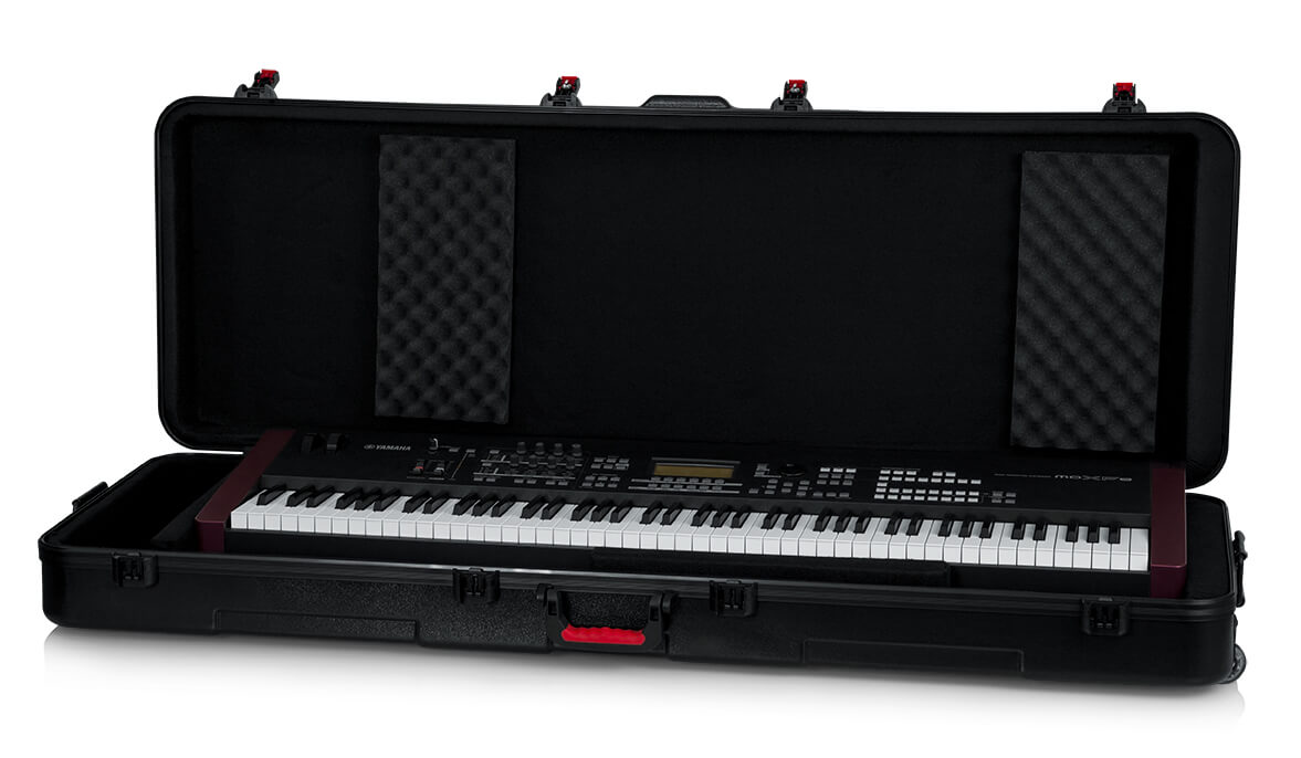 ארגז קשיח לאורגן עם גלגלים GATOR GTSA-KEY88   149.86×48.26×16.84 cm