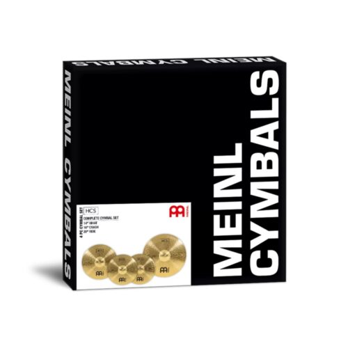 סט מצילות היי-האט 14", קראש 16", רייד 20", Splash 10" (מתנה) Meinl HCS Complete Cymbal Set-Up