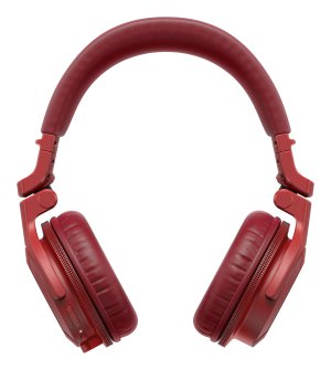 אוזניות לDJ די ג’יי Pionner HDJ-CUE1BT Bluetooth אדום   שחור