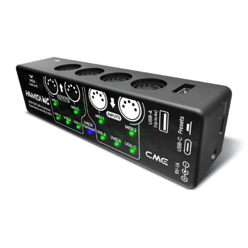 ממשק MIDI חכם עם 4 פורטים ומצב Host דגם CME H4MIDI WC