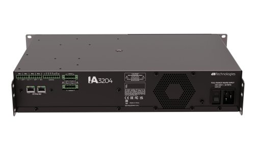 מגבר כח מקצועי dB Technologies IA3204D DSP Dante 800Wx4