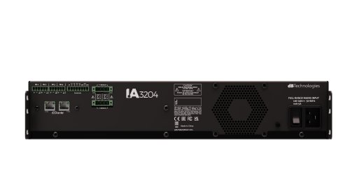 מגבר כח מקצועי dB Technologies IA3204D DSP Dante 800Wx4