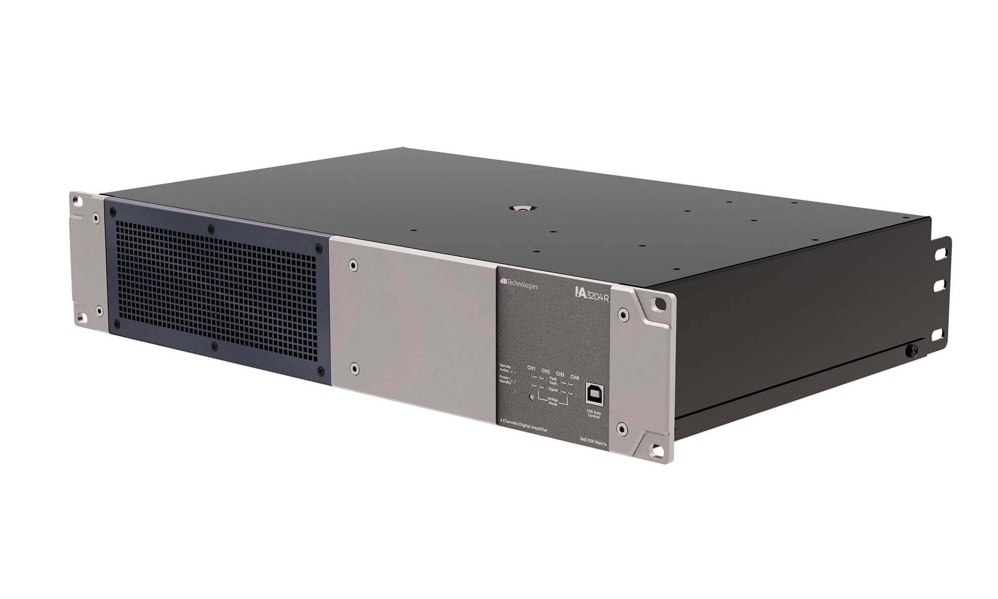 מגבר כח מקצועי dB Technologies IA3204R DSP RDNet 800Wx4