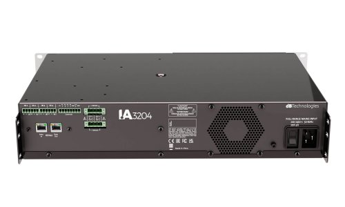 מגבר כח מקצועי dB Technologies IA3204R DSP RDNet 800Wx4