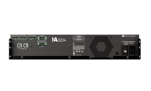 מגבר כח מקצועי dB Technologies IA3204R DSP RDNet 800Wx4