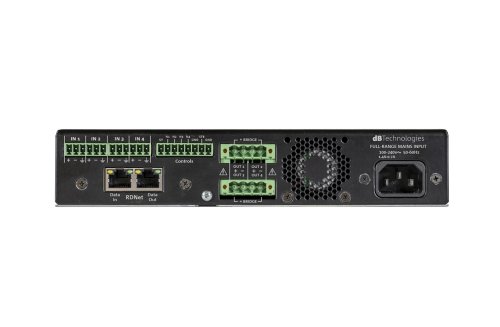 מגבר כח מקצועי dB Technologies IA504R DSP RDNet 125Wx4