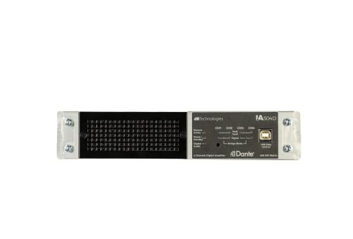 מגבר כח מקצועי dB Technologies IA504D DSP Dante 125Wx4