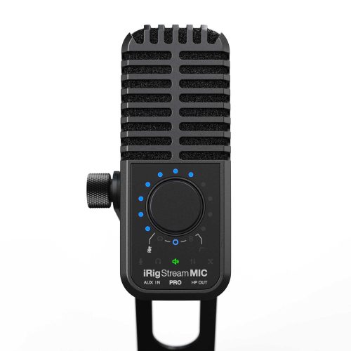 מיקרופון וכרטיס קול IK Multimedia iRig Stream Mic Pro
