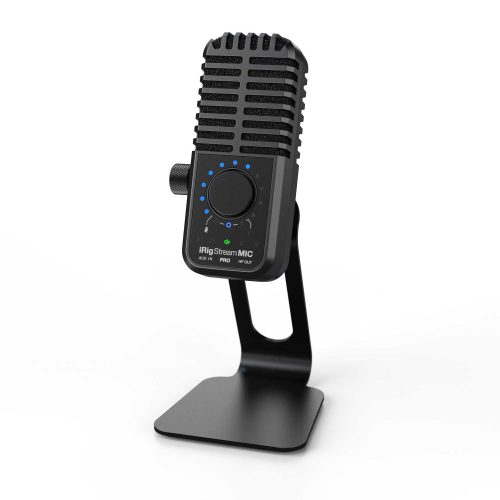 מיקרופון וכרטיס קול IK Multimedia iRig Stream Mic Pro
