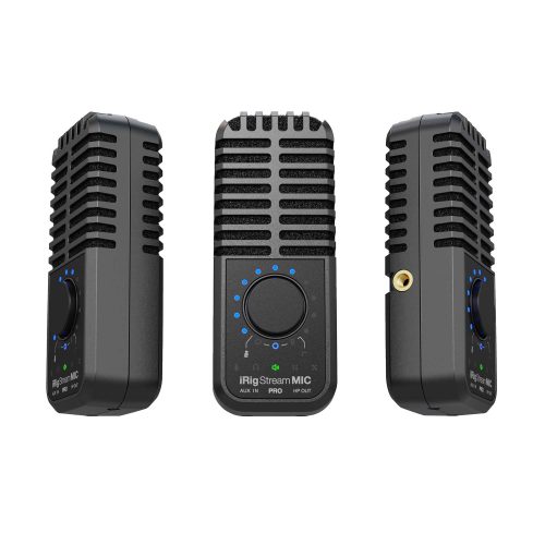 מיקרופון וכרטיס קול IK Multimedia iRig Stream Mic Pro