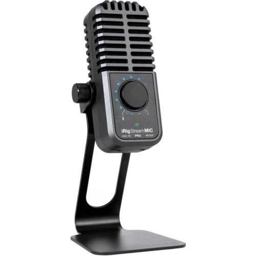מיקרופון וכרטיס קול IK Multimedia iRig Stream Mic Pro