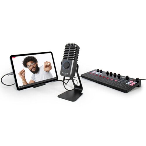 מיקרופון וכרטיס קול IK Multimedia iRig Stream Mic Pro