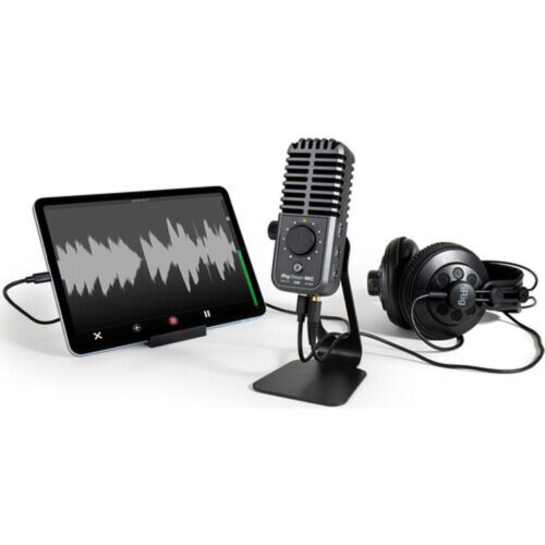 מיקרופון וכרטיס קול IK Multimedia iRig Stream Mic USB