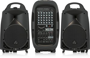 מערכת הגברה קומפקטית 8 ערוצים, דגם PPA2000BT מבית Behringer