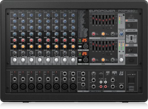מיקסר משולב מגבר דגם PMP1680S מבית Behringer