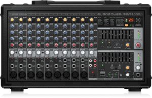 מיקסר משולב מגבר דגם PMP2000D מבית Behringer
