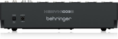 מיקסר אנלוגי 10 כניסות, אופציה ע"י סוללה 9V BEHRINGER XENYX 1003B