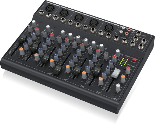 מיקסר אנלוגי 10 כניסות, אופציה ע"י סוללה 9V BEHRINGER XENYX 1003B