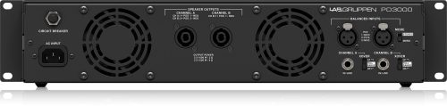 מגבר שני ערוצים 1500W*2 דגם PD3000 מבית LAB GRUPPEN