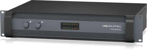 מגבר שני ערוצים 1500W*2 דגם PD3000 מבית LAB GRUPPEN