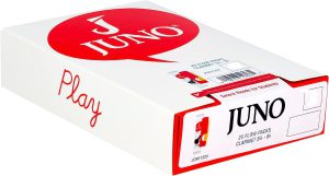 עלים לקלרינט מס 1.5 – 25 בקופסה – Vandoren Juno JCR011525