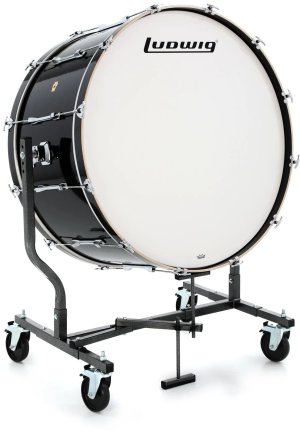 Ludwig Concert Bass Drum with LE787 Tilting Stand