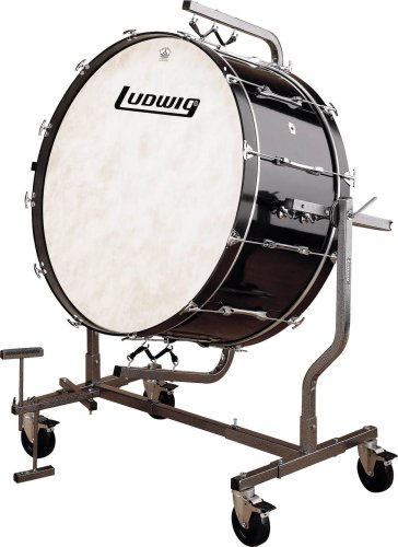 Ludwig Concert Bass Drum with LE788 Suspended Stand