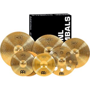 סט מצילות Meinl Ultimate HCS Cymbal Set 8″ Bell, 10″ Splash, 14″ Hi-hats (Pair)14/16/18″ 20R
