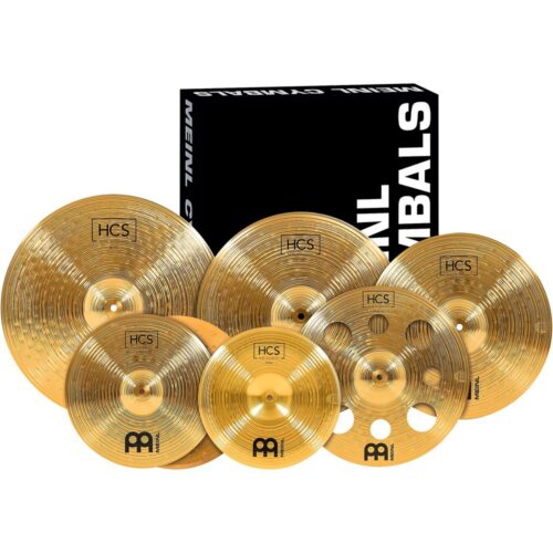 סט מצילות Meinl Ultimate HCS Cymbal Set 8" Bell, 10" Splash, 14" Hi-hats (Pair)14/16/18" 20R