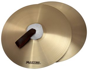 זוג מצילות מצעד 14″ עם רצועות Rockville MCC-1410