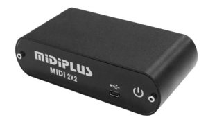ממשק מידי שני ערוצים  MiDiPlus MIDIFACE 2×2
