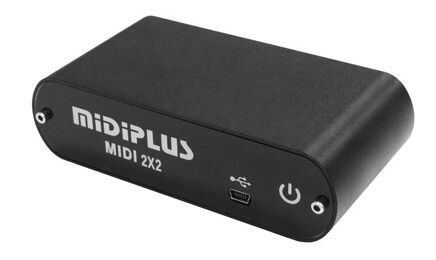 ממשק מידי שני ערוצים  MiDiPlus MIDIFACE 2×2