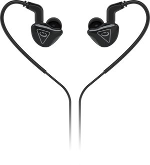 אוזניות In-Ear עם דרייבר כפול צבע שחור Behringer MO240 Premium In-Ear Monitors
