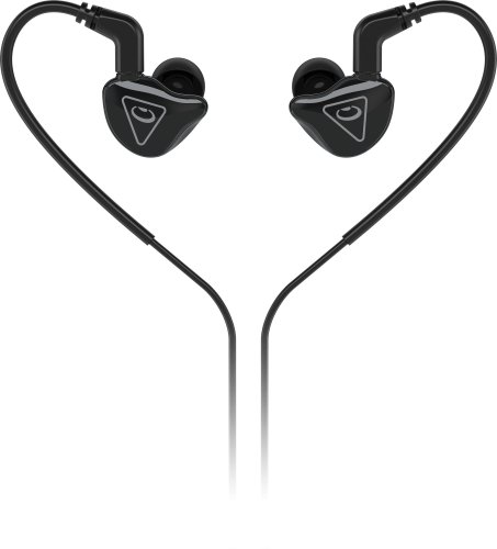 אוזניות In-Ear עם דרייבר כפול צבע שחור Behringer MO240 Premium In-Ear Monitors