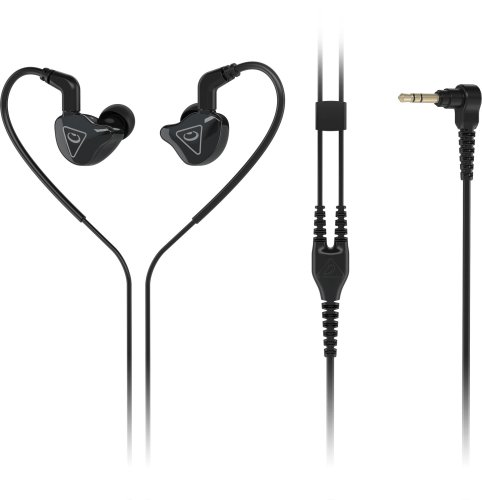 אוזניות In-Ear עם דרייבר כפול צבע שחור Behringer MO240 Premium In-Ear Monitors