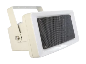 רמקול כולל מתקן לקיר(פרוז’קטור)המיועד להשמעת מוסיקה בשטחים פתוחים/סגורים.  עמיד בפני חדירת מים. MP30