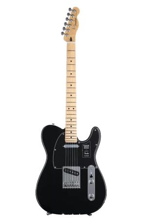 גיטרה חשמלית צוואר מייפל Fender player telecaster BLK
