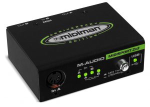 ממשק מידי M-Audio MIDISPORT2X2