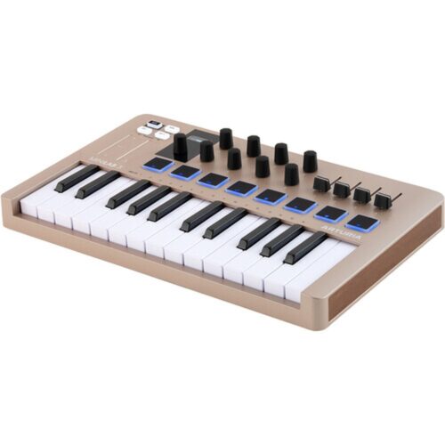 מקלדת שליטה Arturia MiniLab Mk3 שמפניה