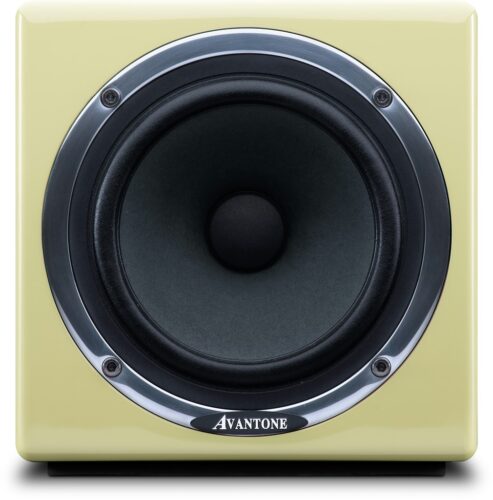 זוג מוניטורים אולפניים אקטיביים Avantone Pro MixCubes Active בצבע קרם