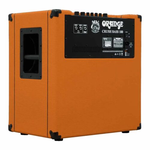 מגבר בס בצבע שחור Orange Crush Bass 100