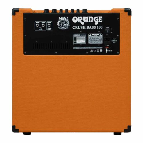 מגבר בס בצבע שחור Orange Crush Bass 100